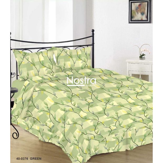 Cotton bedding set DINARA 40-0376-GREEN