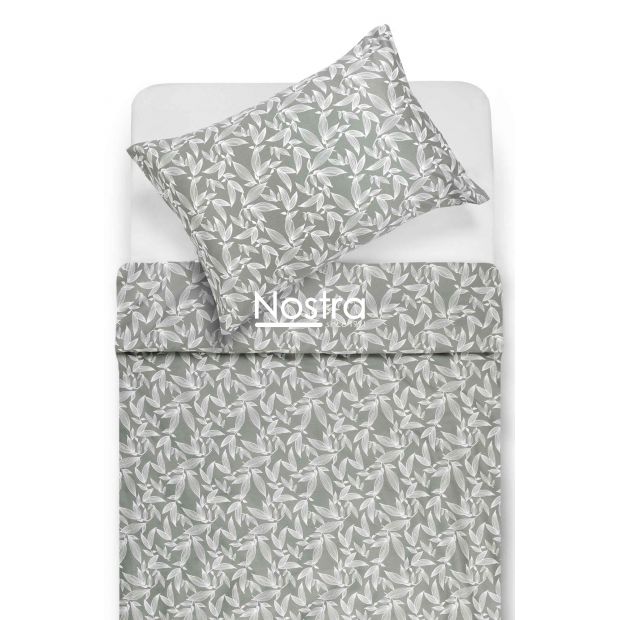 Sateen bedding set AMORA 40-1421-LIGHT GREY