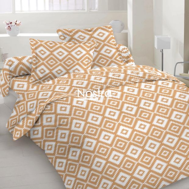 Polycotton bedding set GEOMETRY 30-0805-SAND