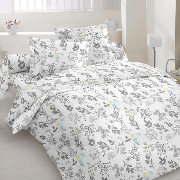 Polycotton bedding set ABSTRACT 40-1471-WHITE