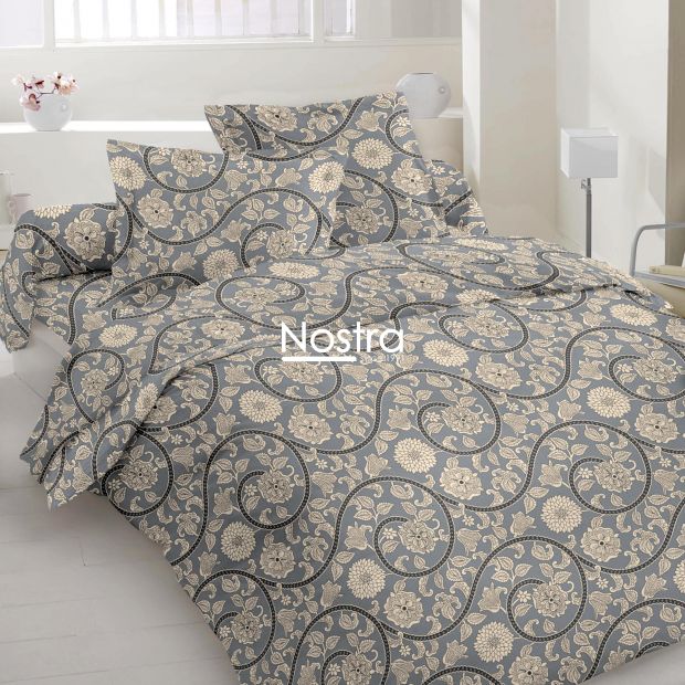 Polycotton bedding set ABSTRACT 40-1451-GREY