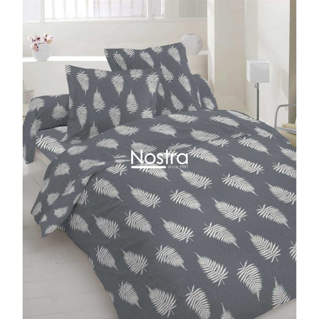 Polycotton bedding set ABSTRACT 40-1380-DARK GREY