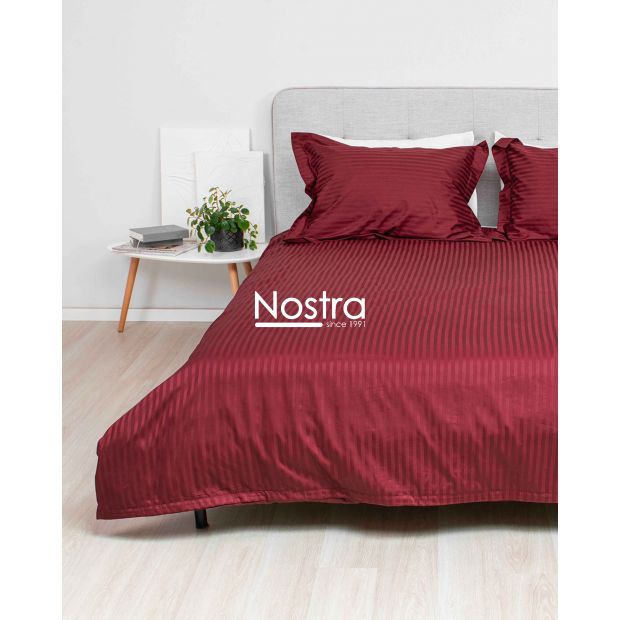 EXCLUSIVE bedding set TAYLOR 00-0412-1 WINE RED MON 140x200, 50x70 cm