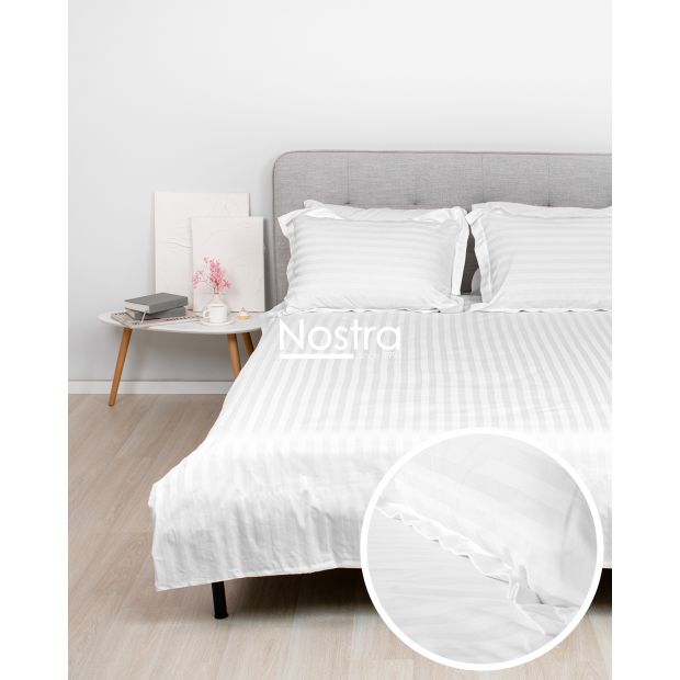 EXCLUSIVE bedding set TAYLOR 00-0000-2 OPTIC WHITE MON 140x200, 50x70 cm