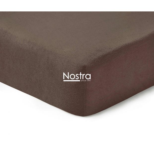 Fitted terry sheets TERRYBTL-CHOCOLATE 120x200 cm