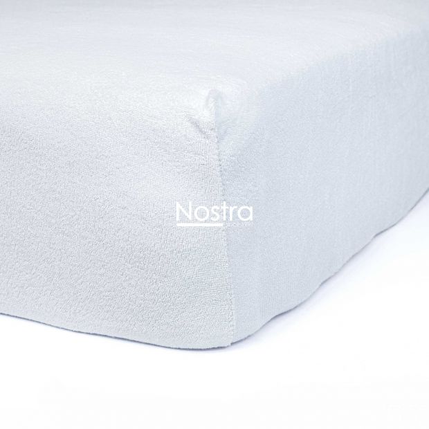 Fitted terry sheets TERRYBTL-OPTIC WHITE 120x200 cm