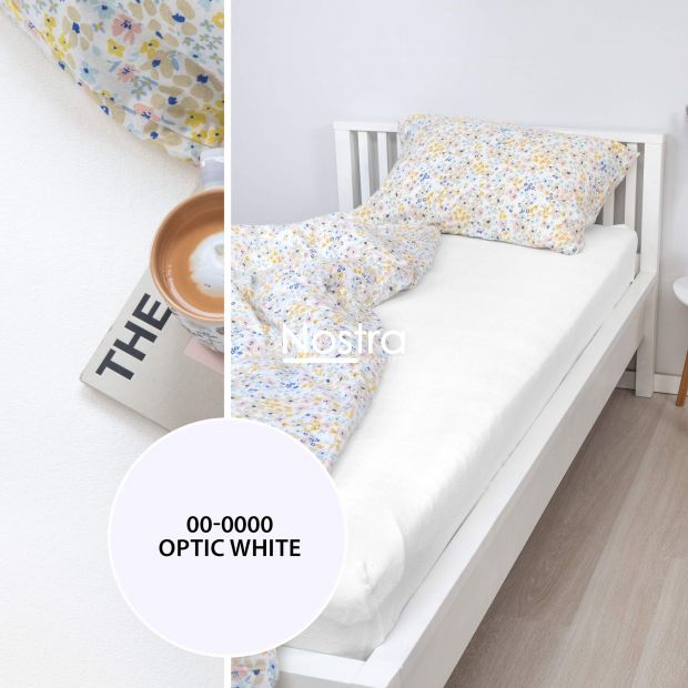 Fitted terry sheets TERRYBTL-OPTIC WHITE 120x200 cm