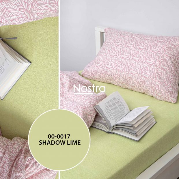 Fitted terry sheets TERRYBTL-SHADOW LIME 200x220 cm