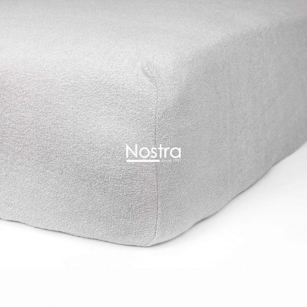 Fitted terry sheets TERRYBTL-GLACIER GREY 120x200 cm