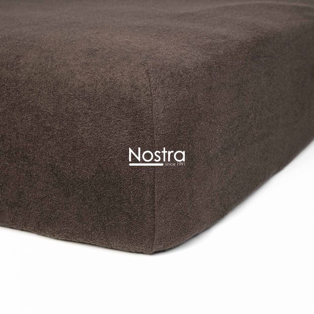 Fitted terry sheets TERRYBTL-CHOCOLATE 120x200 cm