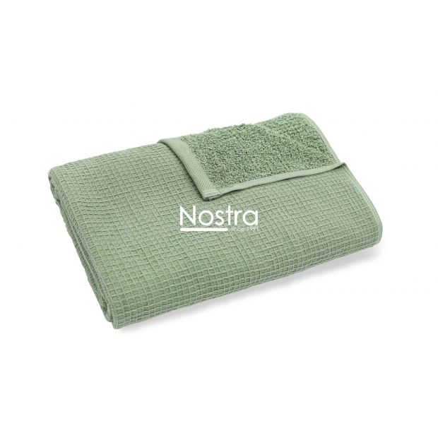 Dvielis 500 WAFFLE TERRY 500-T0189-SWAMP GREEN