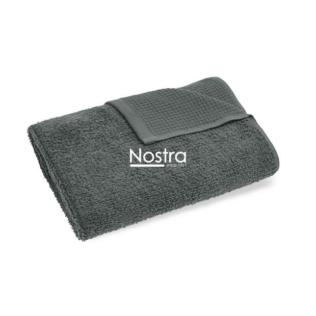 Towels 500 WAFFLE TERRY 500-T0189-ANTHRACITE