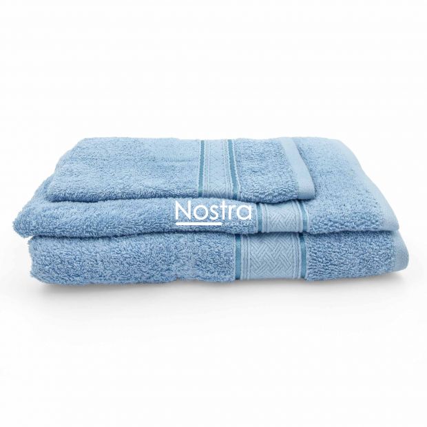 3 piece towel set T0184 T0184-POWDER BLUE 176