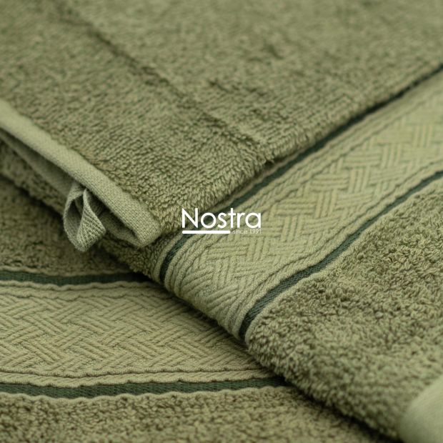 3 piece towel set T0184 T0184-MOSS GREEN 399