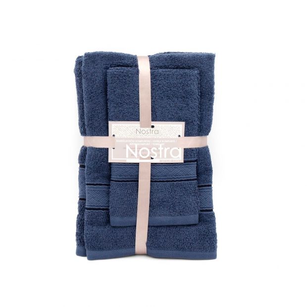 3 piece towel set T0184 T0184-INSIGNIA BLUE 331