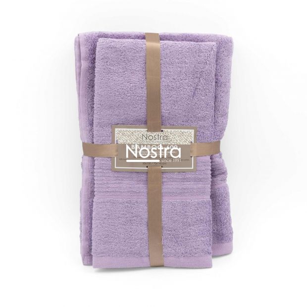 Bambusa dvieļu komplekts BAMBOO-600 T0105-SOFT LILAC