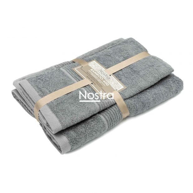 Bamboo towels set BAMBOO-600 T0105-FROST GREY