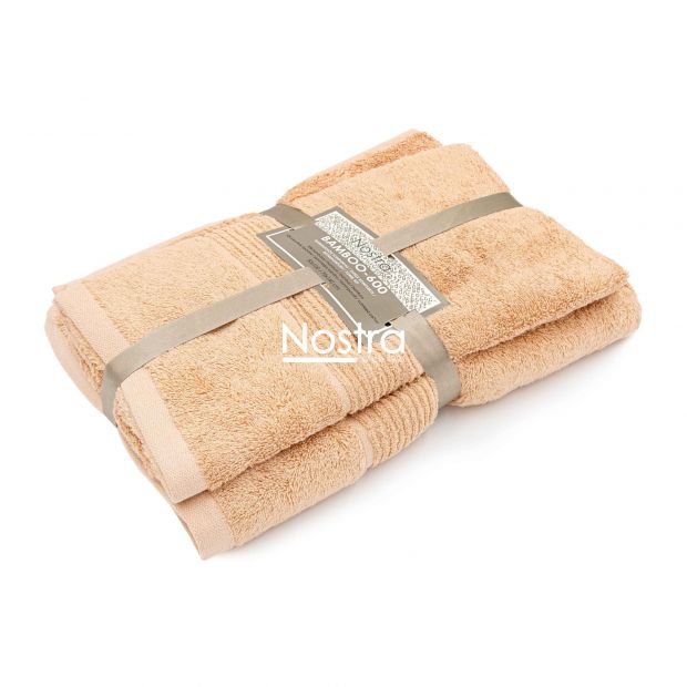 Bamboo towels set BAMBOO-600 T0105-CORAL SANDS 50x100, 70x140 cm