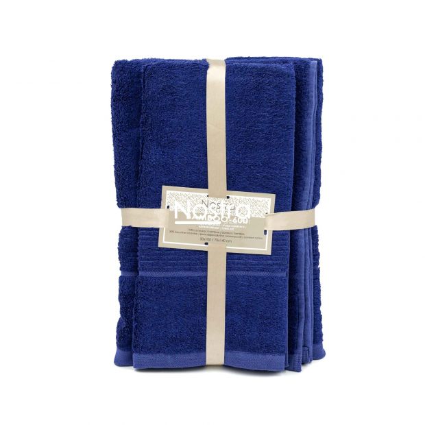 Bamboo towels set BAMBOO-600 T0105-BLUEMARINE