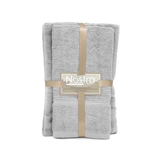 Bamboo towels set BAMBOO-600 T0105-ASH GREY 50x100, 70x140 cm