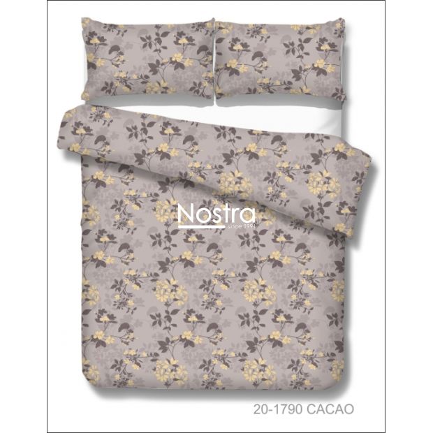 Cotton bedding set DUTTIN 20-1790-CACAO