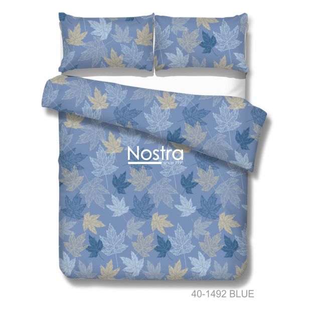 Polycotton bedding set ABSTRACT 40-1492-BLUE