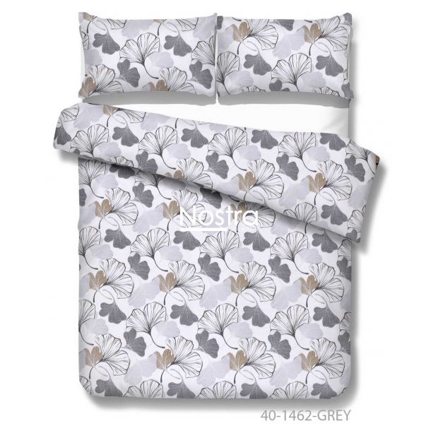 Cotton bedding set DAMARIS 40-1462-GREY 200x220, 50x70 cm