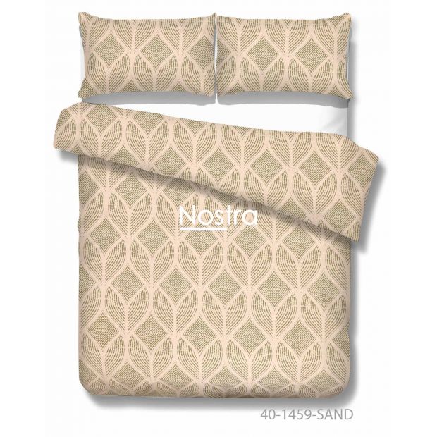 Cotton bedding set DARIANA 40-1459-SAND