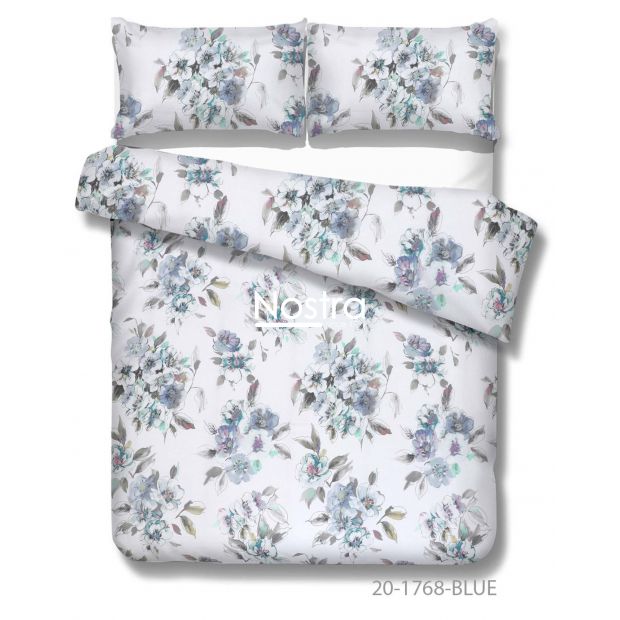 Cotton bedding set DANNI 20-1768-BLUE