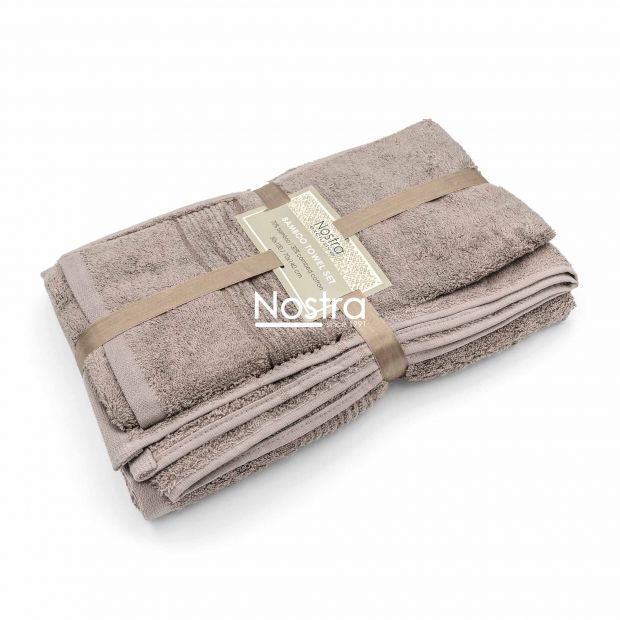 Bambusa dvieļu komplekts BAMBOO-600 T0105-SIMPLY TAUPE