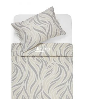 Flannel bedding set BARBARA 30-0602-GREY 30-0602-GREY