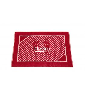 Bath mat 850J T0174-WINE RED T0174-WINE RED