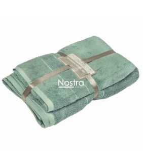 Bamboo towels set BAMBOO-600 T0105-DUSTY GREEN T0105-DUSTY GREEN