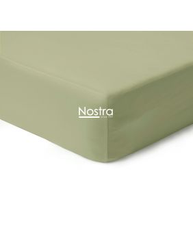 Fitted sateen sheets 00-0188-PALE OLIVE 00-0188-PALE OLIVE