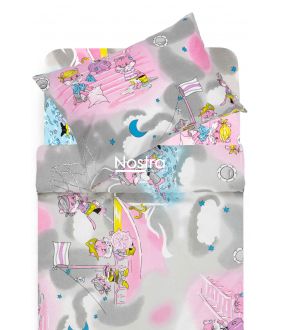 Children bedding set PIRATES 10-0040-GREY PINK 10-0040-GREY PINK