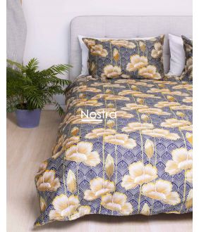 PREMIUM maco sateen bedding set CARLY 20-1638-NAVY 20-1638-NAVY