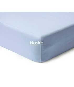 Fitted sateen sheets 00-0186-FOREVER BLUE 00-0186-FOREVER BLUE