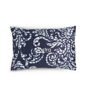 Sateen pillow cases with zipper 40-1248-DARK BLUE 40-1248-DARK BLUE