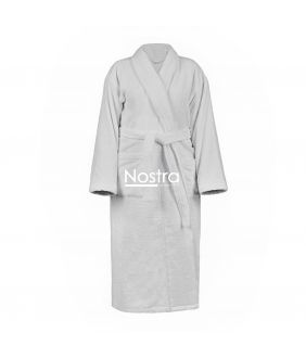 Halāts VELOUR-430 430 BATHROBE-LIGHT GREY 430 BATHROBE-LIGHT GREY