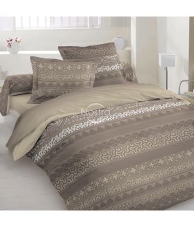 Polycotton bedding set ABSTRACT 40-1493-TAUPE