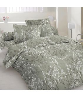 Polycotton bedding set ABSTRACT 40-1202-GREEN