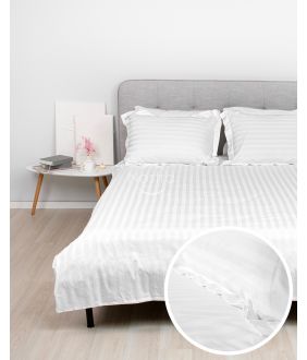 EXCLUSIVE gultas veļa komplekts TAYLOR 00-0000-2 OPTIC WHITE MON