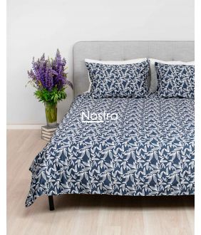 Sateen bedding set AMORA 40-1421-BLUE 40-1421-BLUE