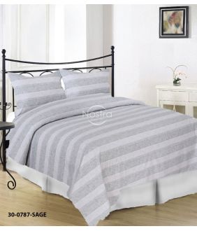 Cotton bedding set DRAYA 30-0787-SAGE