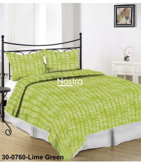 Seersucker bedding set ELLEN 30-0760-LIME GREEN