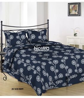 Sateen bedding set ADANA 20-1618-NAVY 20-1618-NAVY