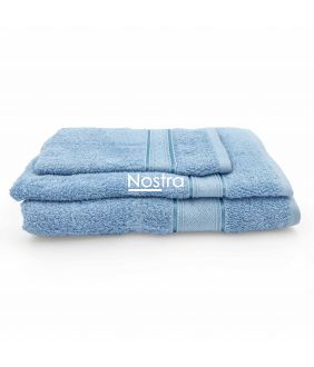 3 piece towel set T0184 T0184-POWDER BLUE 176 T0184-POWDER BLUE 176