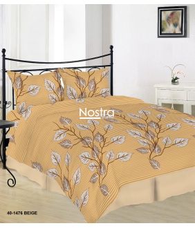 Kokvilnas gultas veļa DAELYN 40-1476-BEIGE