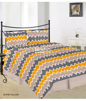 Cotton bedding set DUA 30-0794-YELLOW