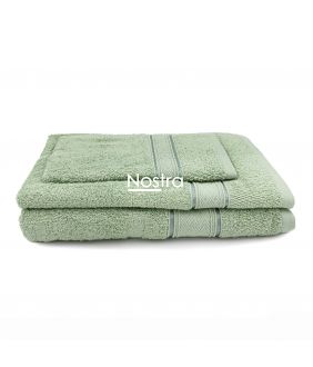 3 daļu dvieļu komplekts T0184 T0184-PALE OLIVE 398 T0184-PALE OLIVE 398